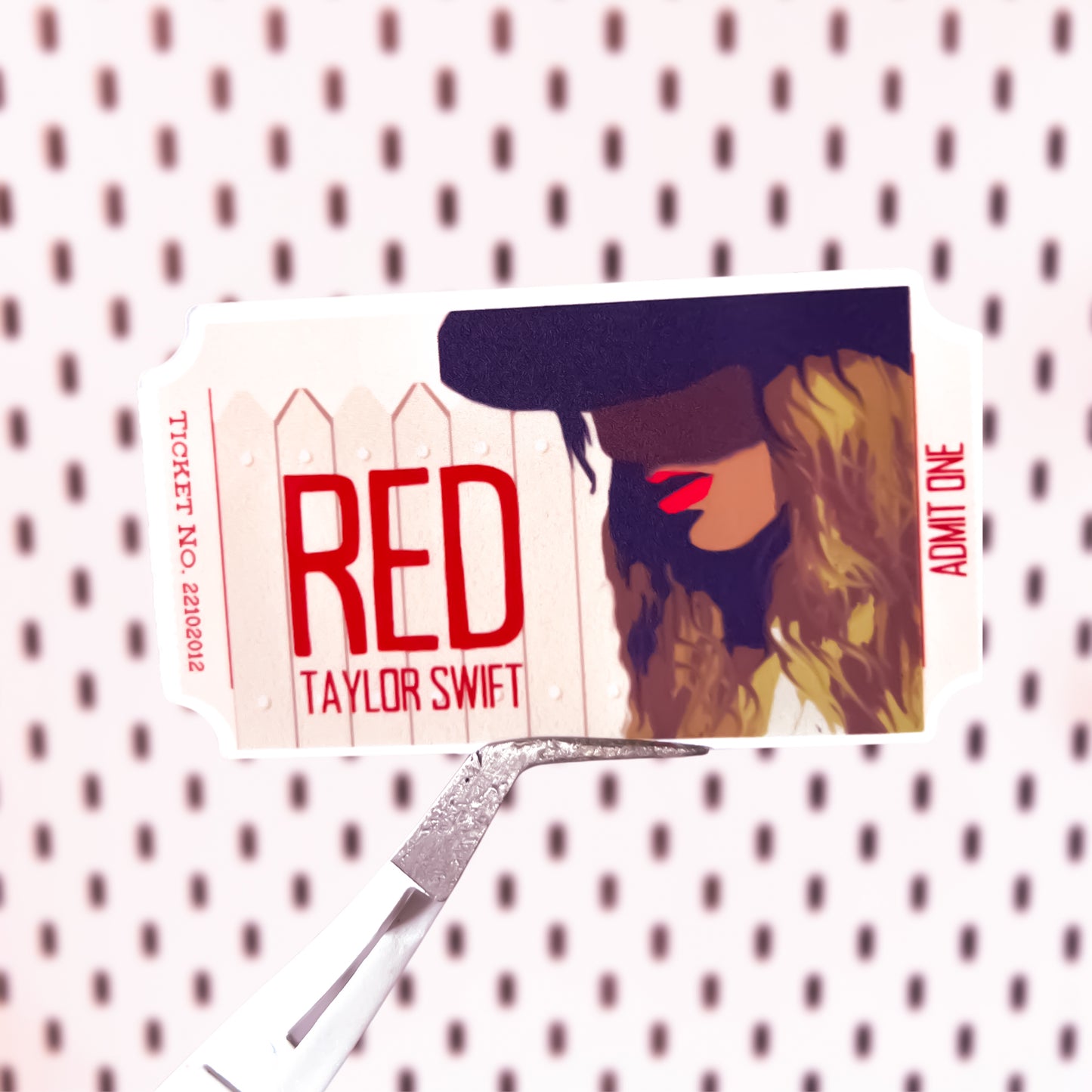 RED stolen version Album Sticker