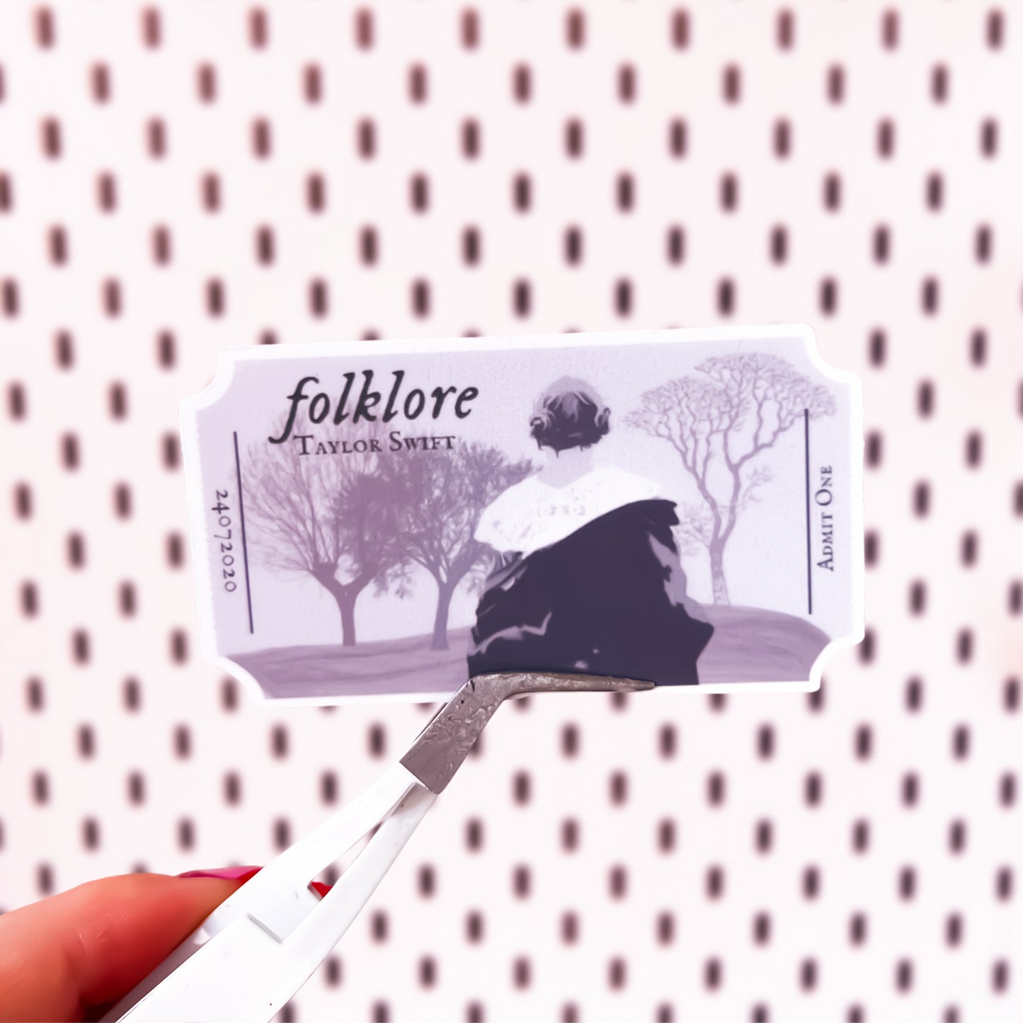 folklore Album Sticker