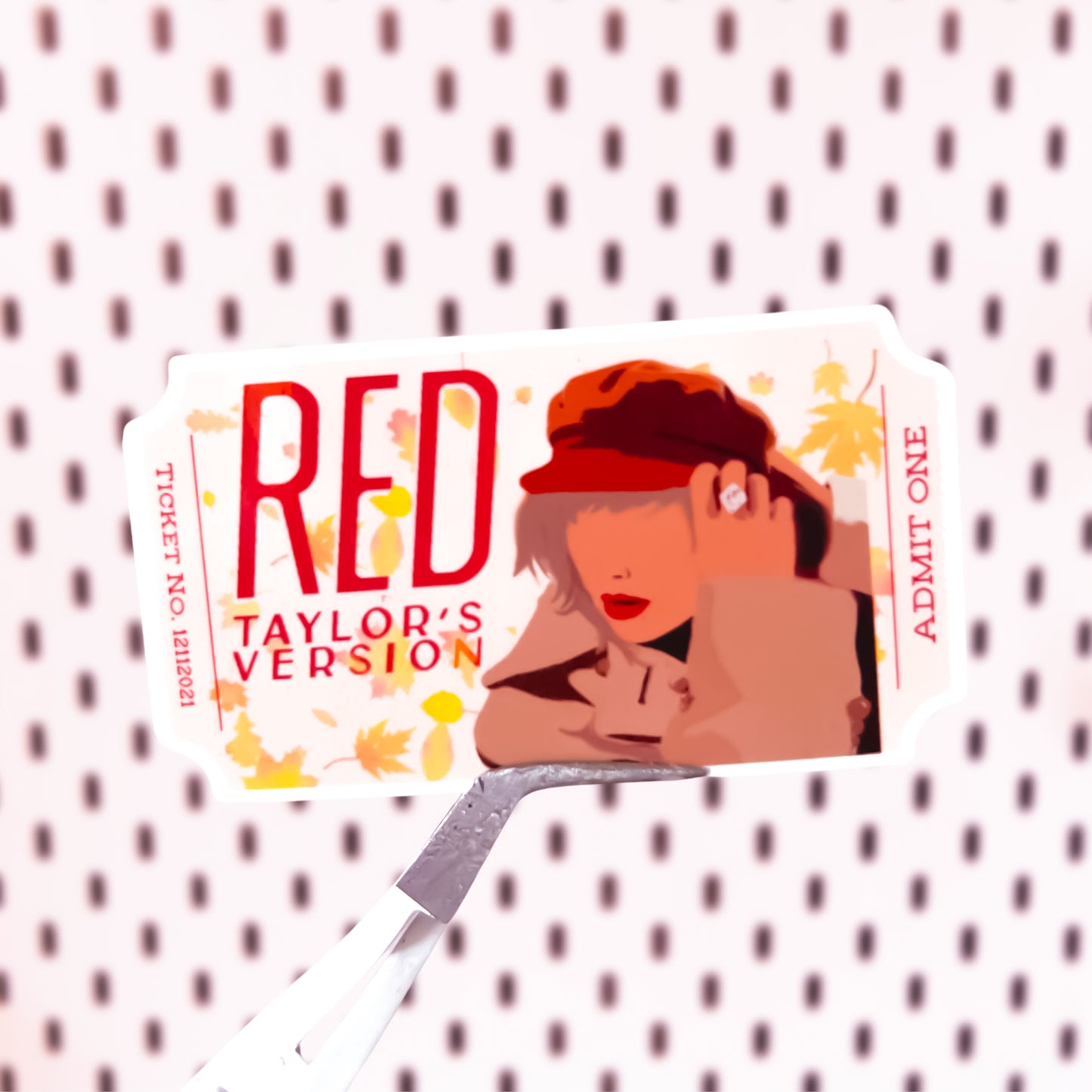 RED TV Album Sticker