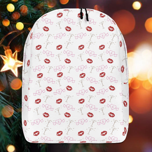 Short N Sweet Print Minimalist Backpack