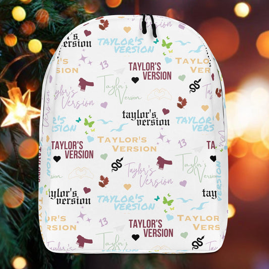 Taylor's Version Print Minimalist Backpack