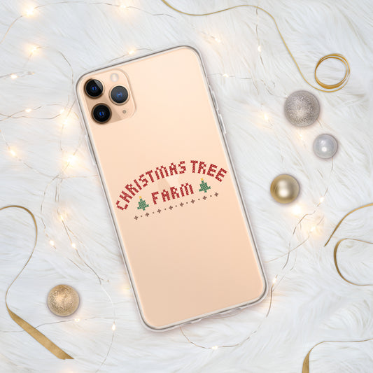 Christmas Tree Farm Clear Case for iPhone®