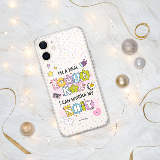 Real Tough Kid Lyrics Clear Case for iPhone®