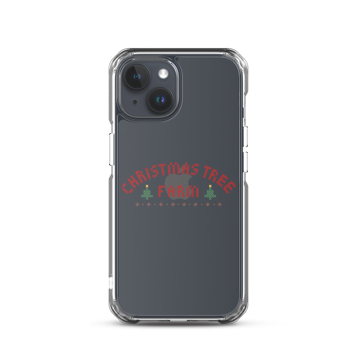 Christmas Tree Farm Clear Case for iPhone®