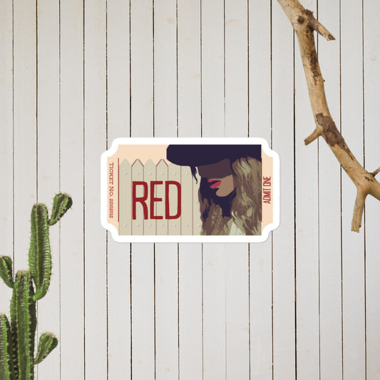 RED stolen version Album Sticker