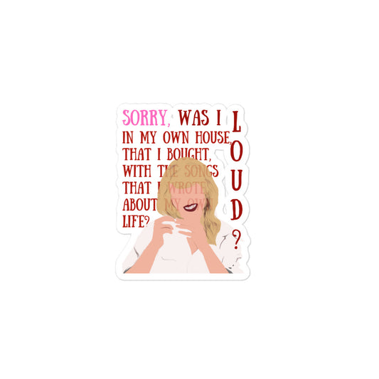 Miss Americana Quote Sticker