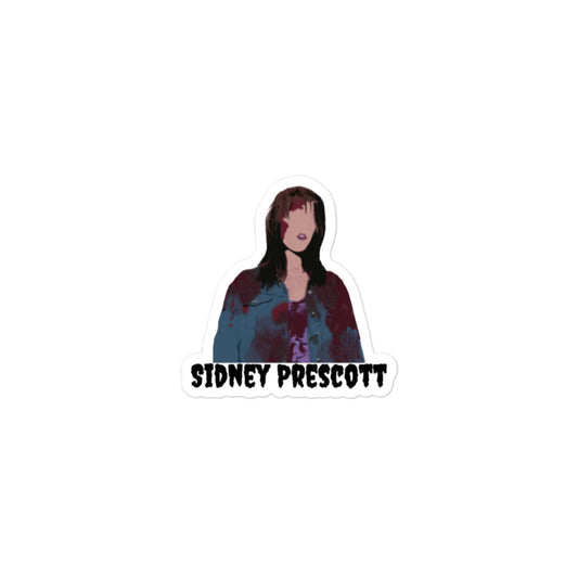 Sidney Prescott Scream Final Girl Sticker