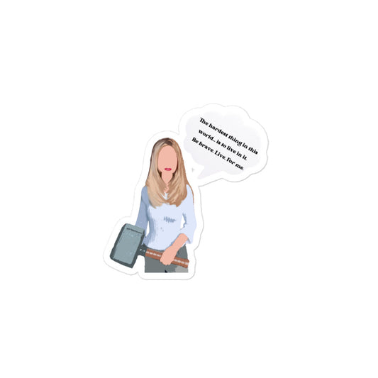 Buffy Quote Sticker