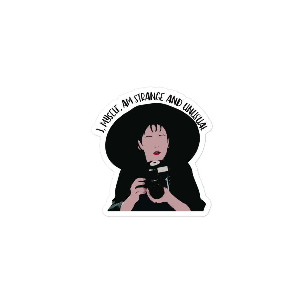 Lydia Deetz Beetlejuice Sticker