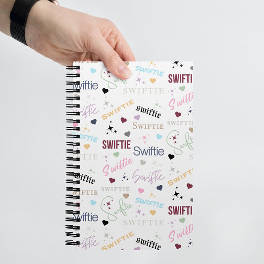 SWIFTIE Print Spiral notebook