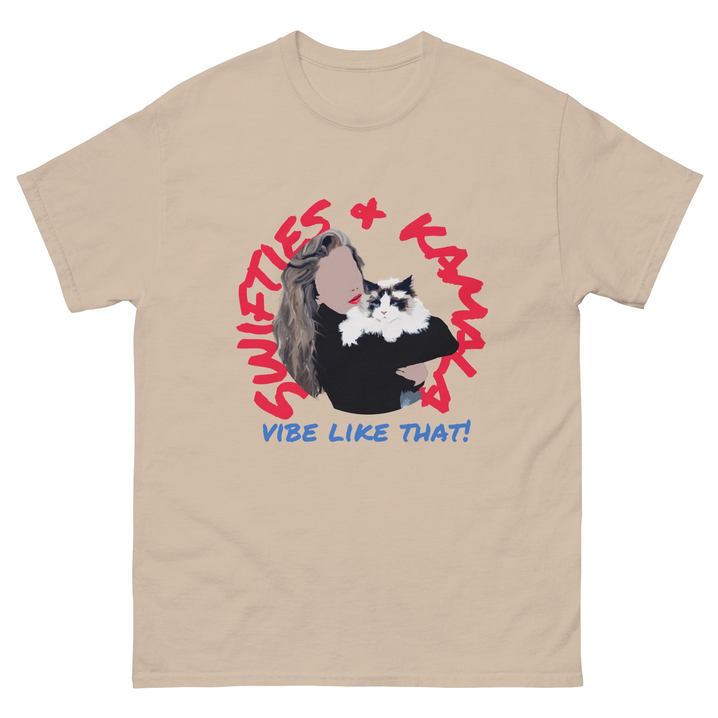 Swifties + Kamala VIBE LIKE THAT Unisex classic tee