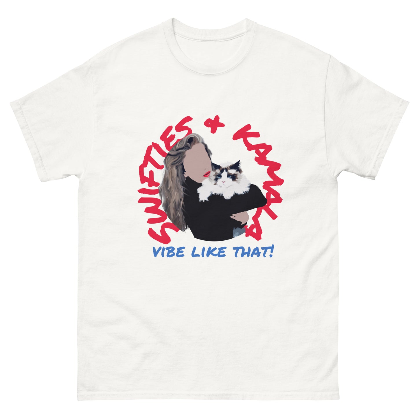 Swifties + Kamala VIBE LIKE THAT Unisex classic tee