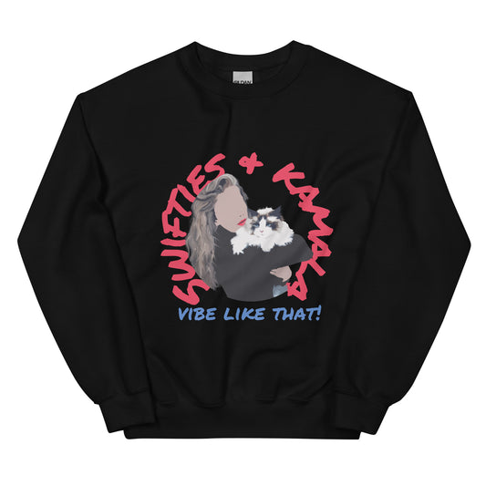 Swifties + Kamala Vibe like That Unisex Sweatshirt