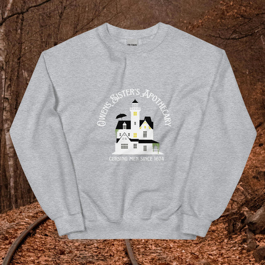 Practical Magic House Print Unisex Sweatshirt