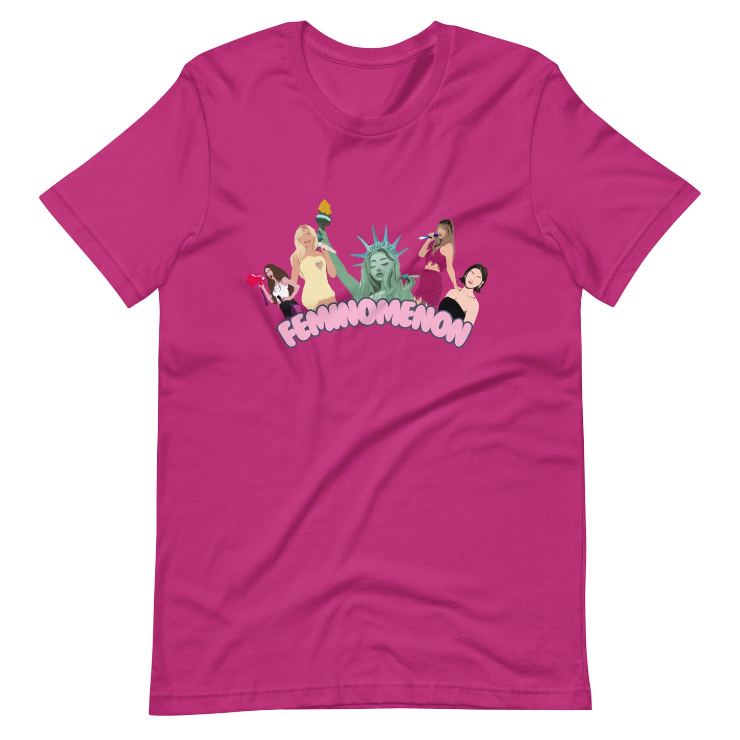 FEMINOMENOM Multi Artist Unisex t-shirt