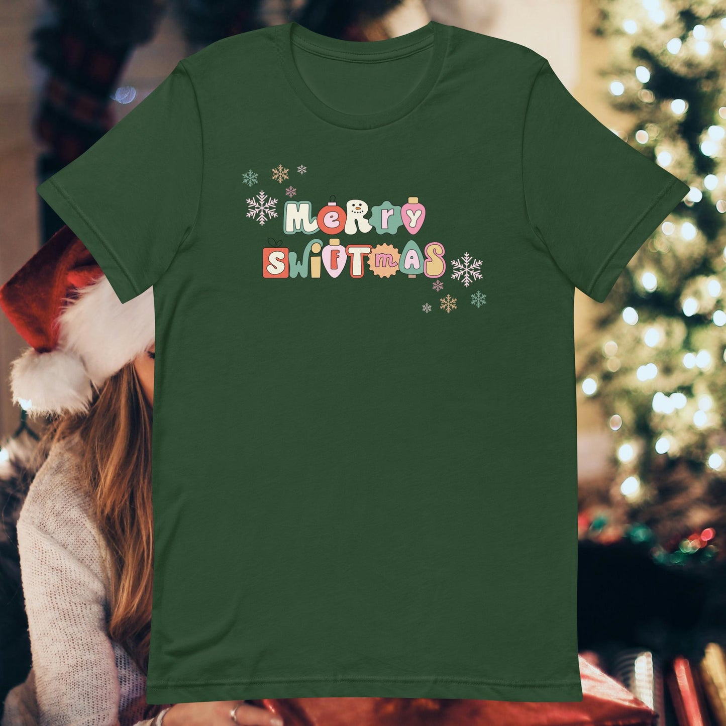 Merry Swiftmas Logo Unisex t-shirt