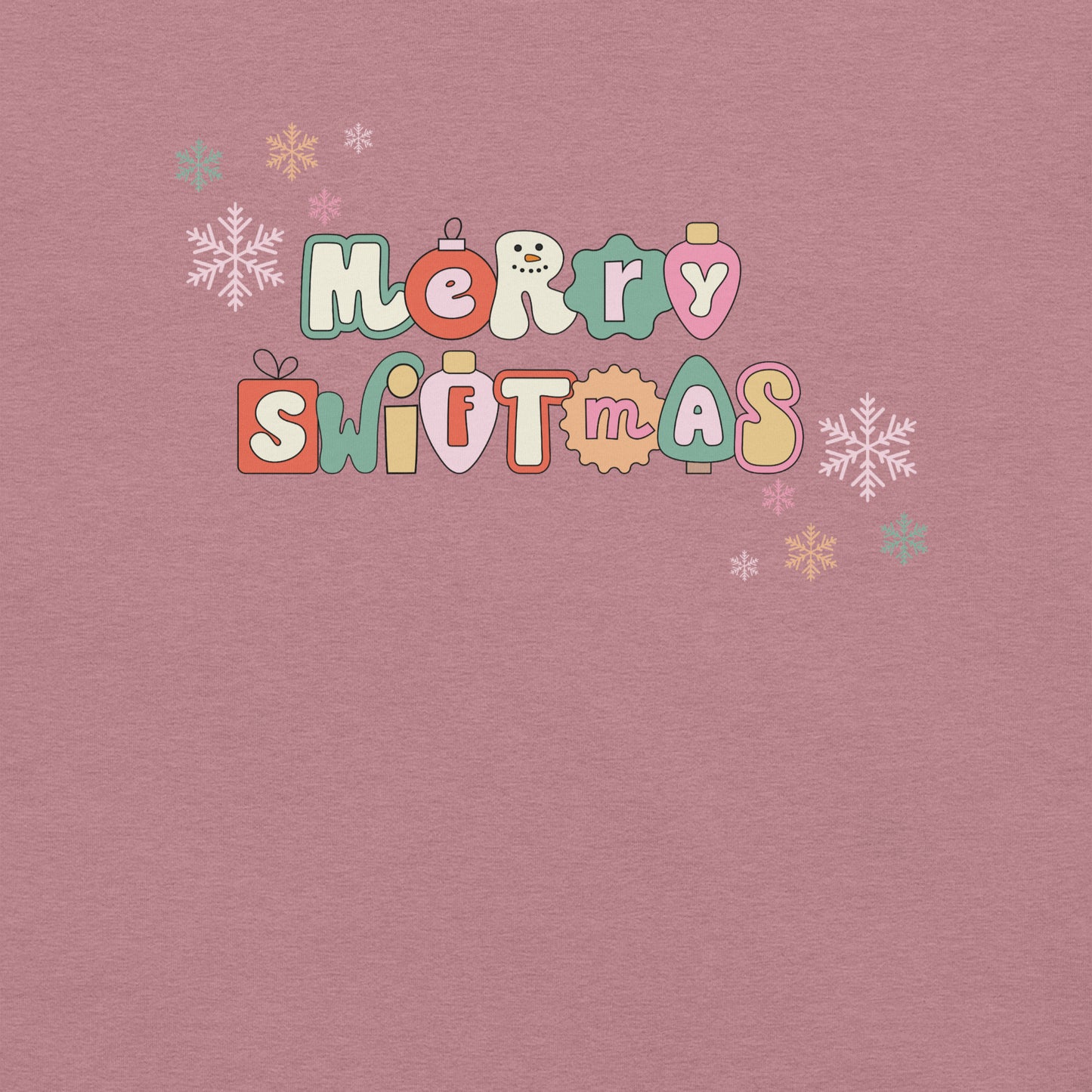 Merry Swiftmas Logo Unisex t-shirt