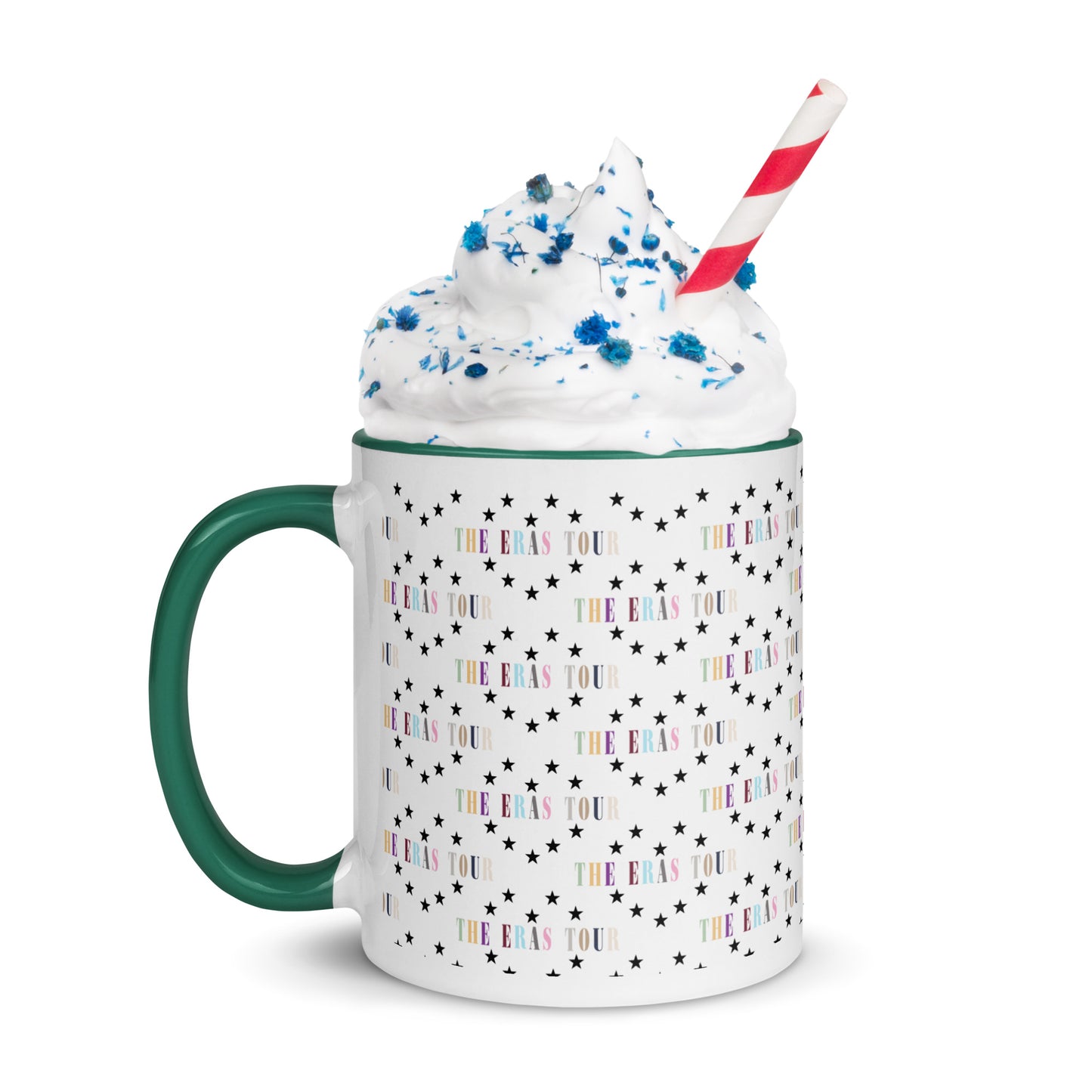 Eras Heart Multi Print Mug with Color Inside