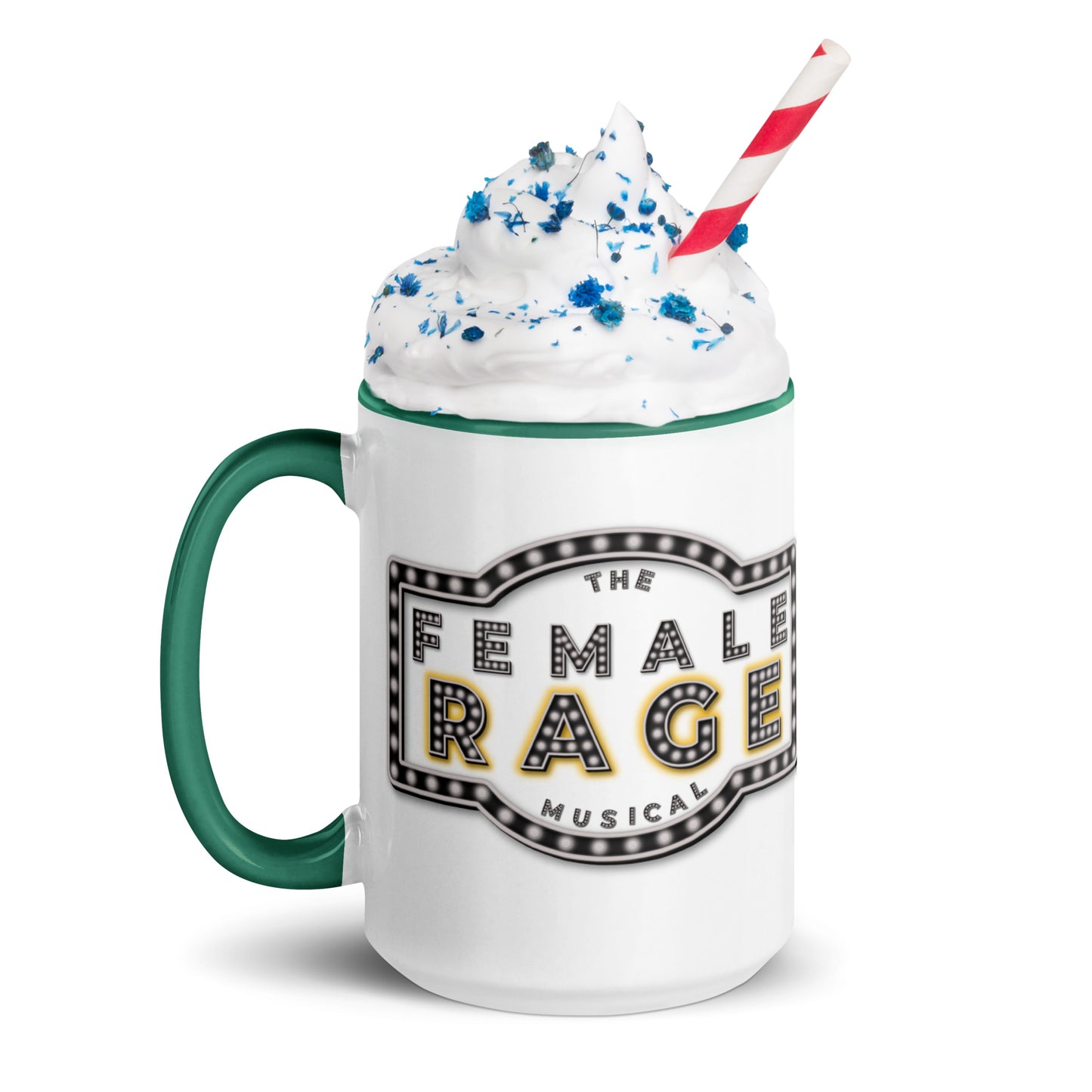 Female Rage the Musical Mug with Color Inside