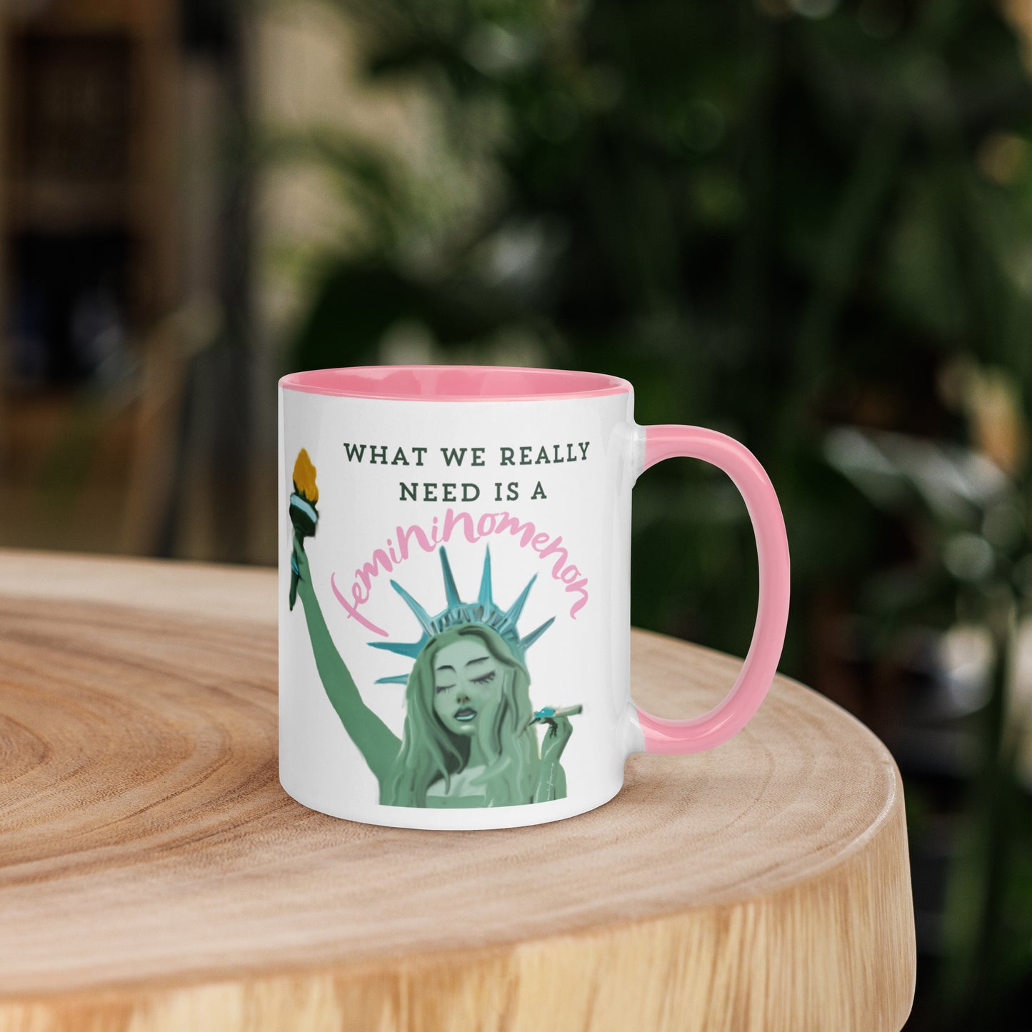 Femininomenon Mug with Color Inside