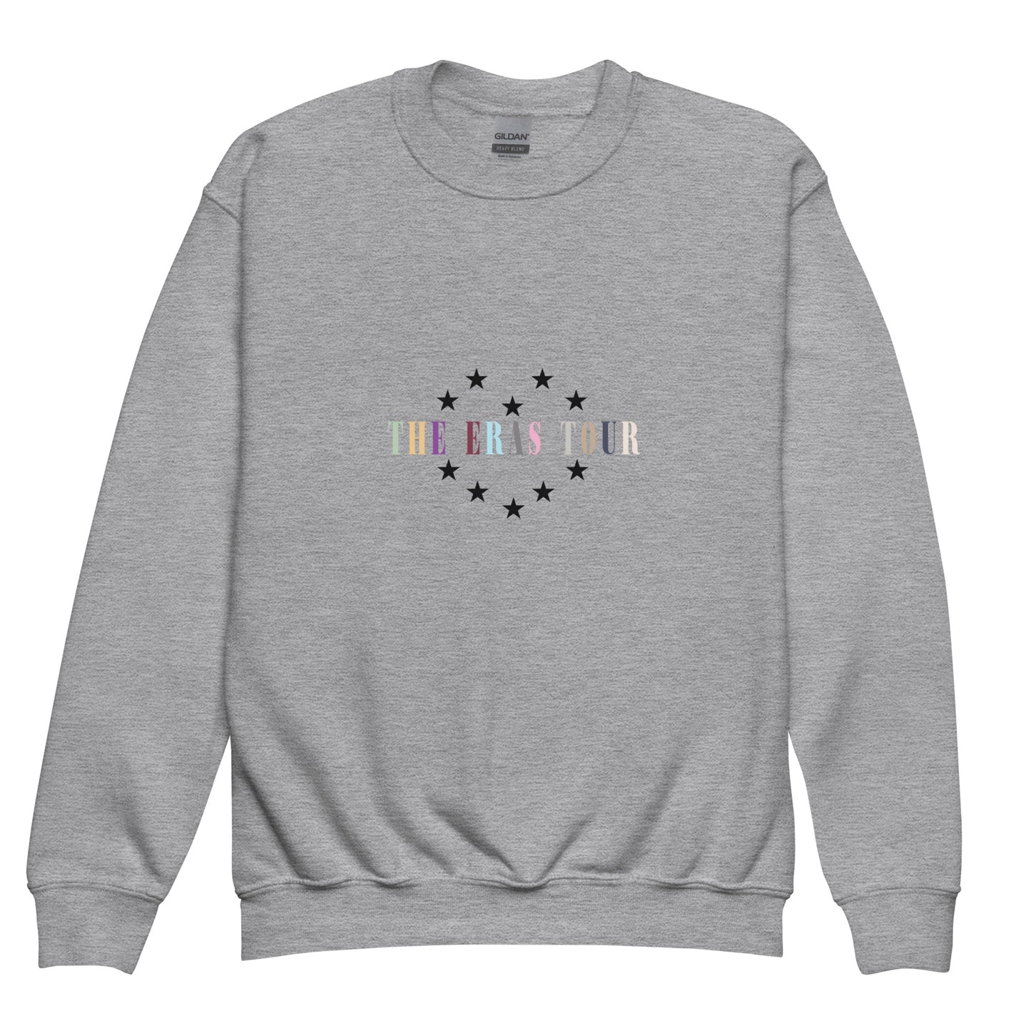 KIDS Eras Tour Heart Youth crewneck sweatshirt