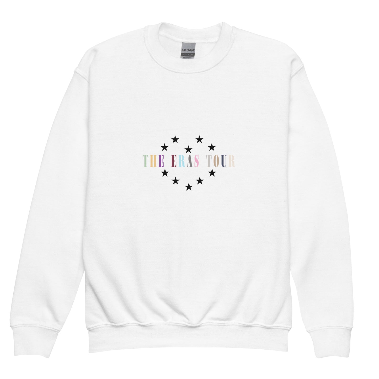 KIDS Eras Tour Heart Youth crewneck sweatshirt